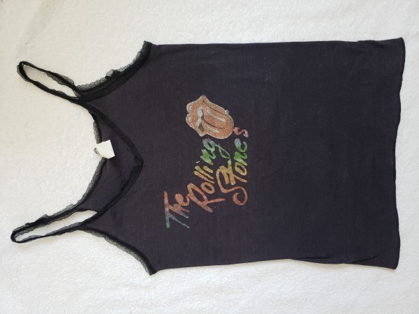 1981 Rolling Stones Lace Tank/Camisole - Hampton Farewell Concert