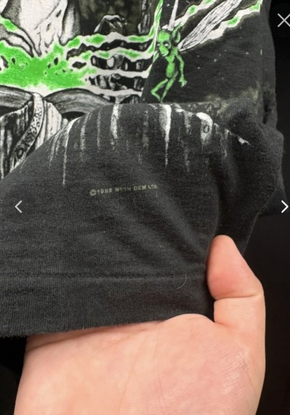 Led Zeppelin Wizard t-shirt. Legit or fake?
