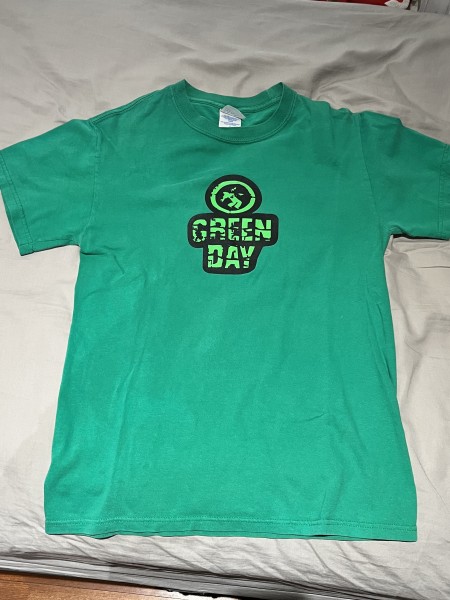 Green day warning shirt
