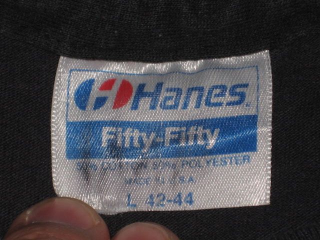 Hanes Heavy Weight 50/50 blend in the 80s?