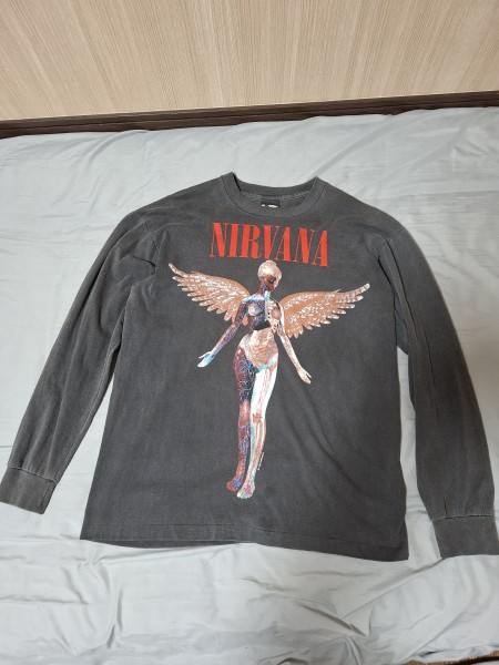 Nirvana In Utero 1993 Longsleeve tee, legit or not?