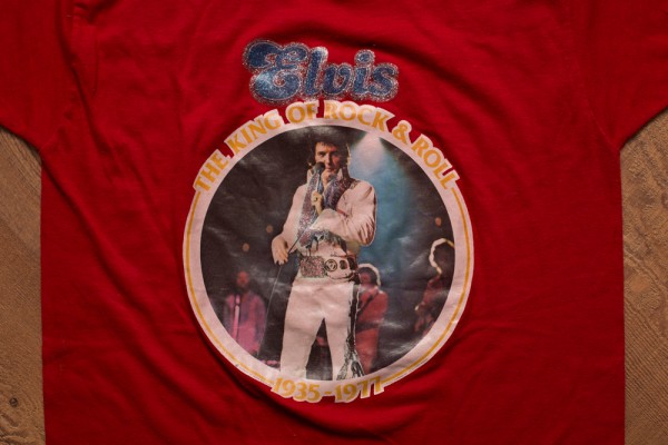 1977 Elvis King of Rock & Roll Cal-Cru Shirt