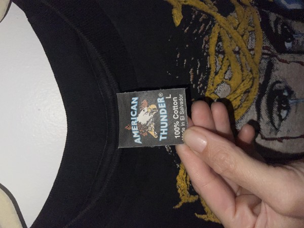 Vintage American thunder Jesus shirt