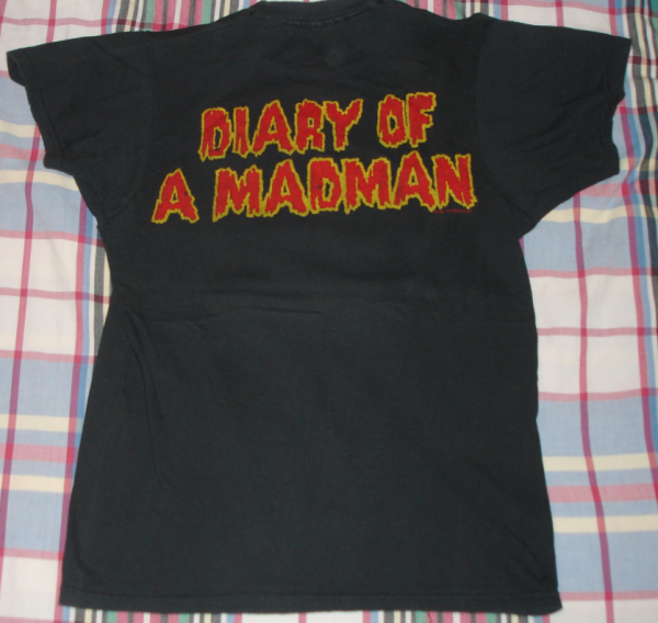 1981 Ozzy Osbourne Diary Of A Madman