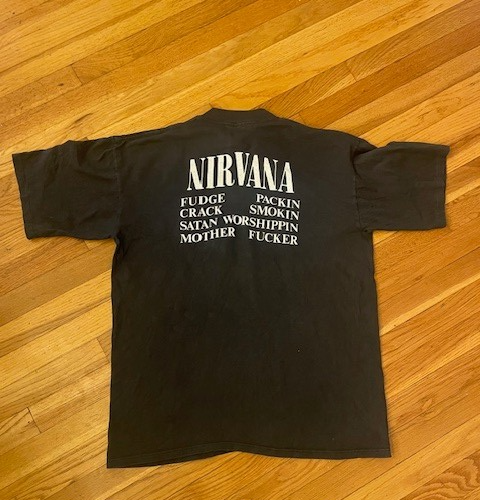 Nirvana  1992 Brockum Vestibule Tee  LC