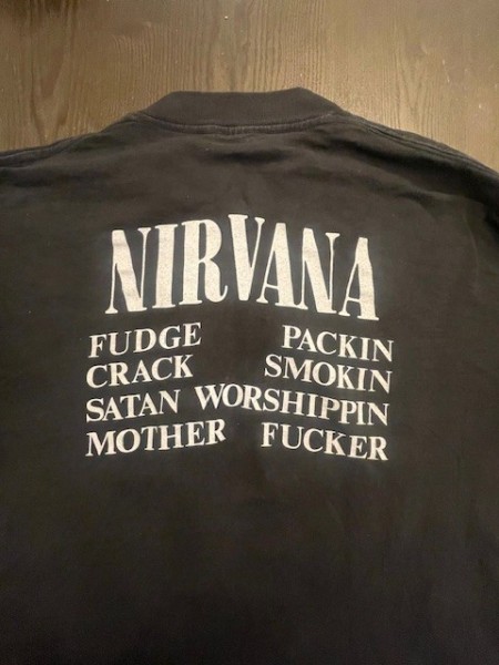 Nirvana  1992 Brockum Vestibule Tee  LC