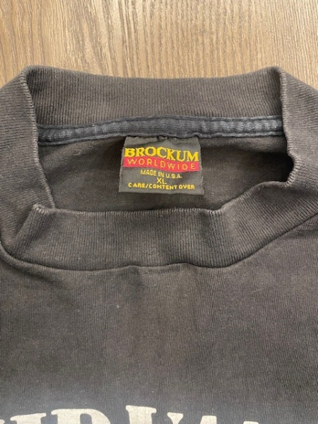 Nirvana  1992 Brockum Vestibule Tee  LC