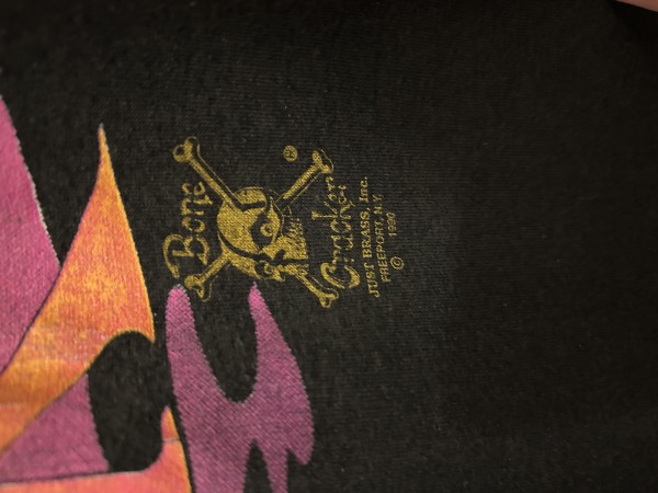 3D Emblem Bone Cracker "Getting Air" Skateboard tee