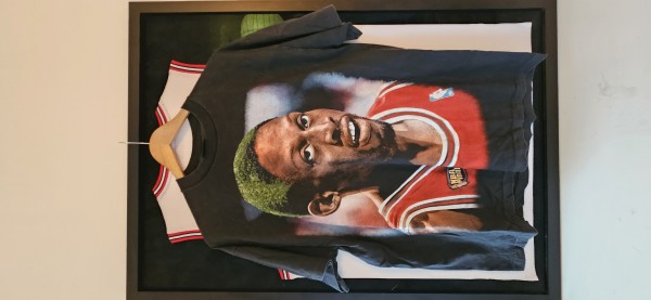 Dennis Rodman Big head t-shirt Changes