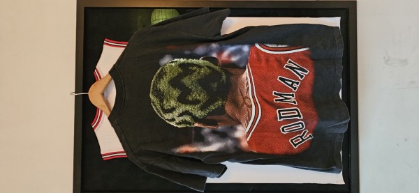 Dennis Rodman Big head t-shirt Changes