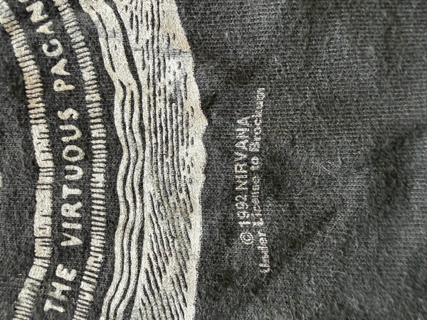 Nirvana Vestibule Tee 1992 - Brockum Tag