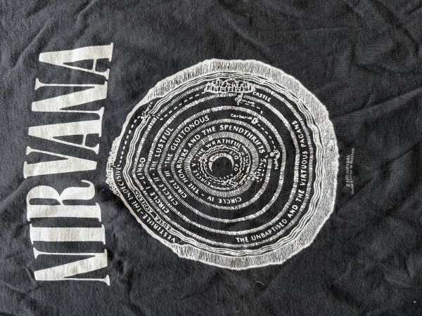 Nirvana Vestibule Tee 1992 - Brockum Tag
