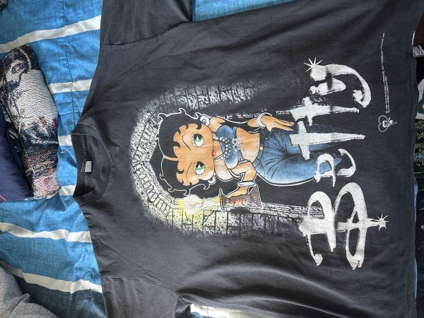 1998 Betty Boop Tee Changes Tag