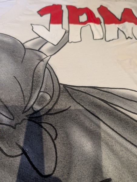 Taz space jam on a giant tag