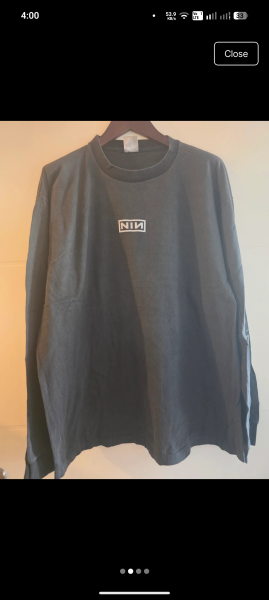 NIN Downward Spiral Longsleeve