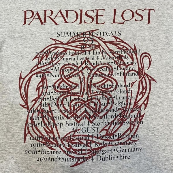 Paradise Lost Draconian Times '95 vintage tour merch legit check