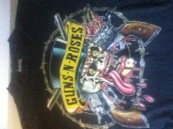 Thought I should know GNR tshirt $?