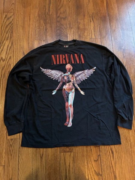 Nirvana In Utero Long Sleeve legit check