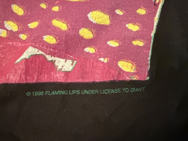 Giant - Flaming Lips shirt legit?  Psychedelic Alien 1995?
