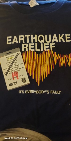 1990 Newcastle Australia First Earthquake Relief Concert