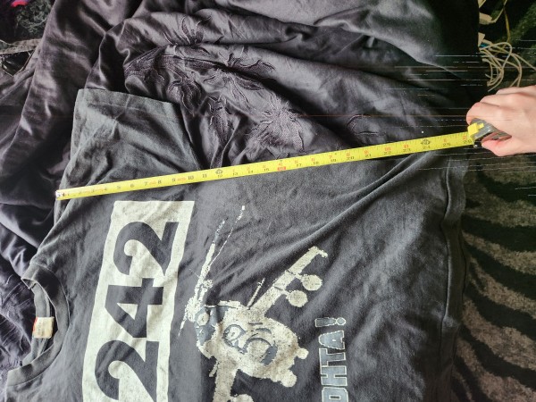 Front 242 "FRONTA" russian print XL tee - legit?