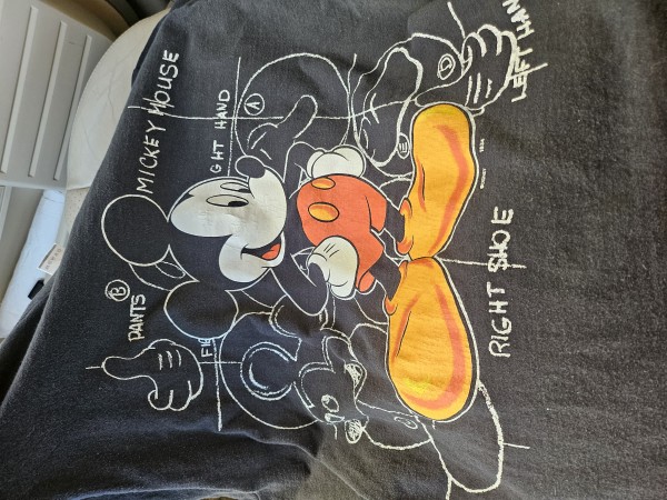 1997 - 2000 disney park tshirt