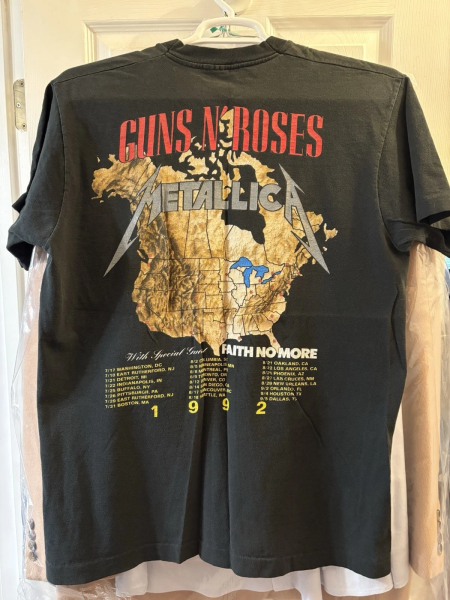 1992 Guns N Roses Metallica
