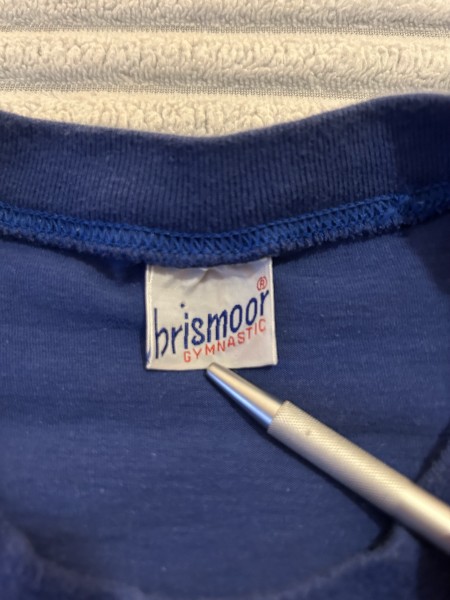 Brismoor Gymnastic - Anyone seen this tag before?