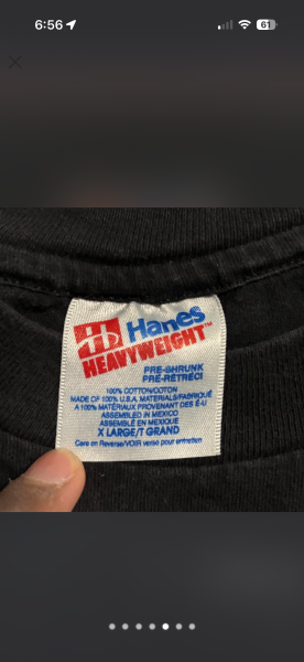 Hendrix and Rodman Vintage Tee Confirmation
