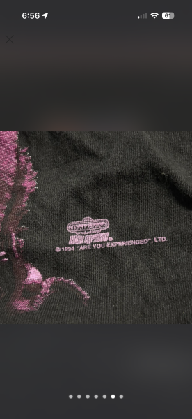 Hendrix and Rodman Vintage Tee Confirmation
