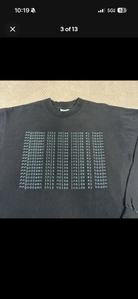 Nine Inch Nails 1995 “goddamn this noise inside my head” legit check