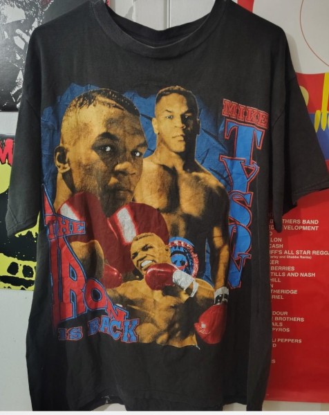 Mike Tyson Rap Tee St. Evans tag