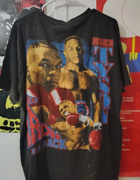 Mike Tyson Rap Tee St. Evans tag