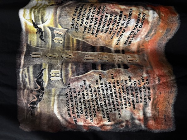 1997 Ozzfest shirt