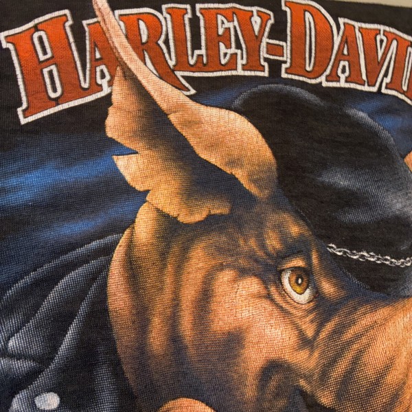 3D Emblem Harley Pig T