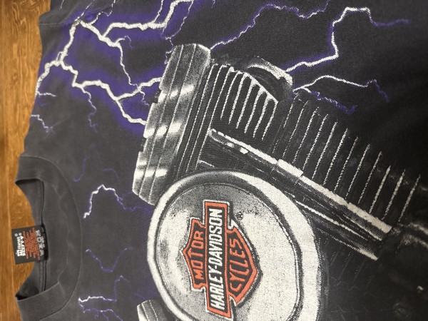 Lightning Harley Aop