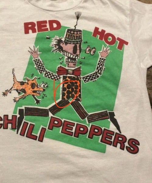 Red hot chili peppers 'bad otis'