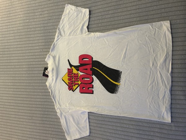 NWT Hind share the road reflective print
