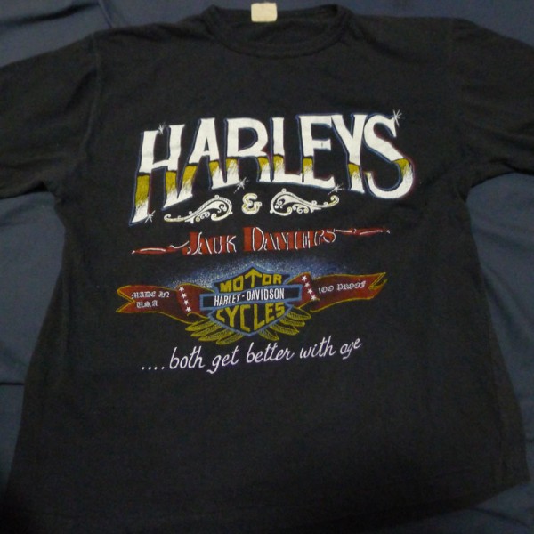 vintage harleys jack daniels shirt front