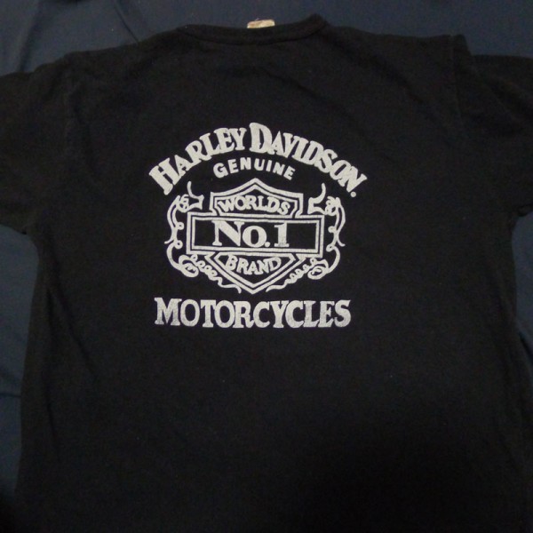 vintage harleys jack daniels shirt back