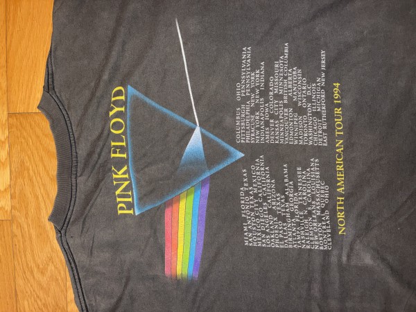 1994 PINK FLOYD North American Tour T-shirt