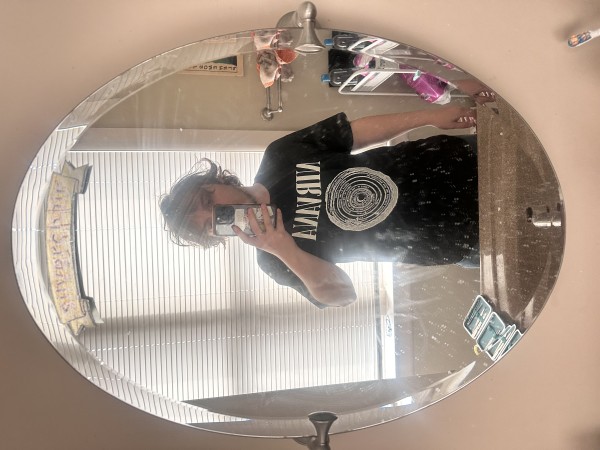 1991 Nirvana Vestibule t shirt from Spin Mag Writer