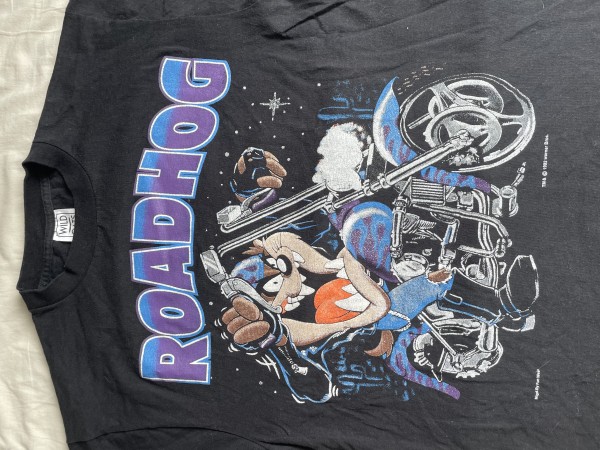 Looney Toons Taz with Wild Oats tag