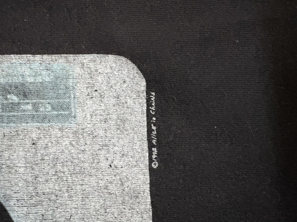 Legit check - AIC ankle tee on Hanes Heavyweight