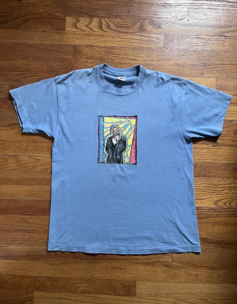 Vintage Birdhouse Kurt Cobain Sunburst T-Shirt