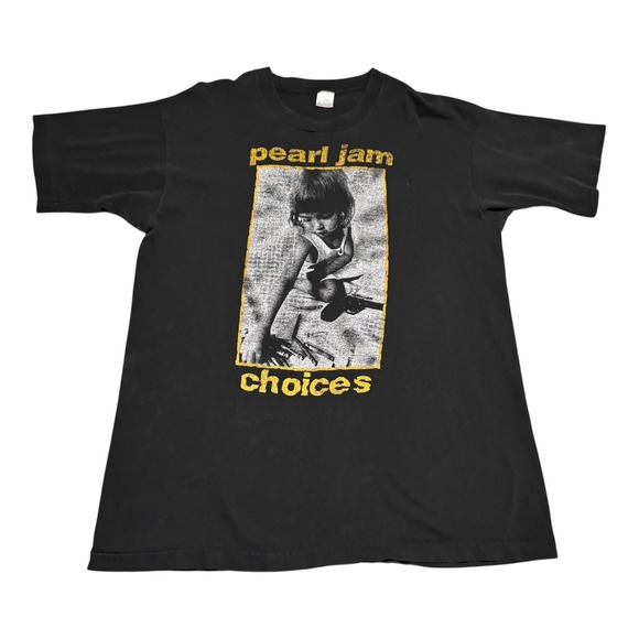 Pearl Jam Lollapalooza FOTL tag (special yellow print)