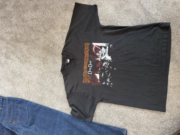 80s drop dead metal tee