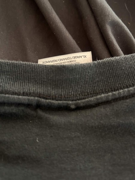 Oneita Pulp Fiction tee fake? "Rare Factory Misprint"
