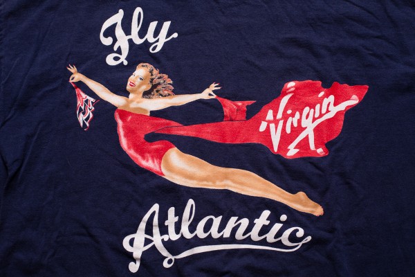 Fly Virgin Atlantic Pinup Tee...