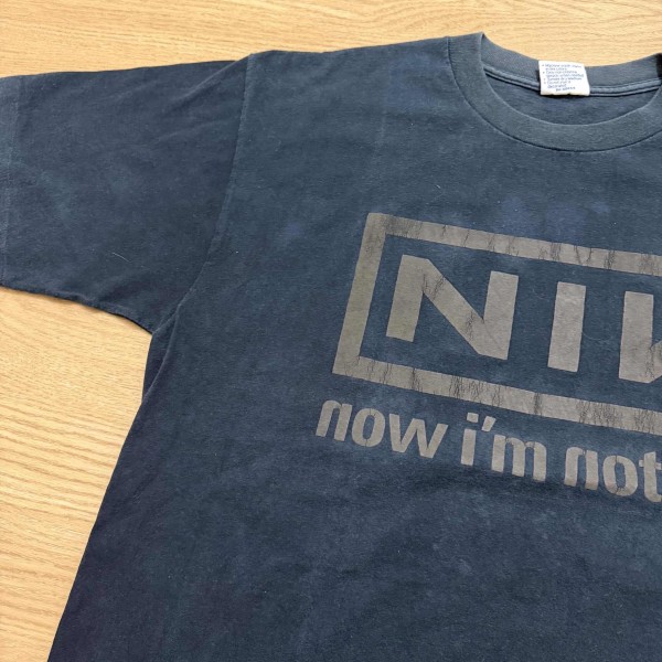 Nine Inch Nails Now I’m nothing tour t shirt